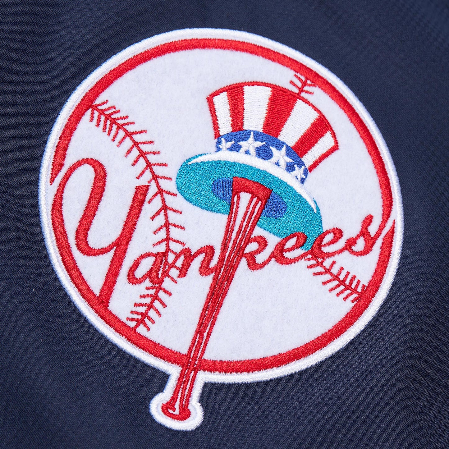 New York Yankees Mitchell & Ness Vintage Logo Unlined Windbreaker