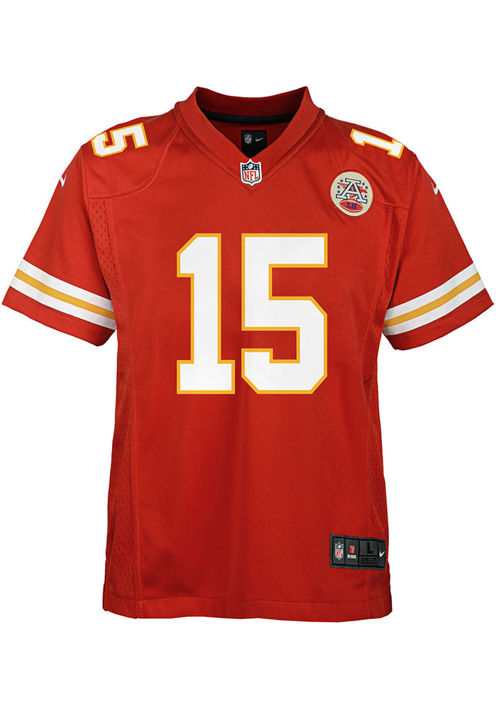 Kansas City Chiefs #15 Patrick Mahomes Toddler Nike Game Jersey- Red