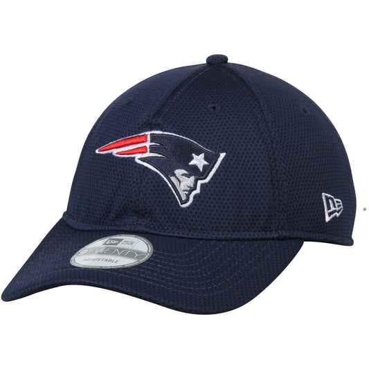 New England Patriots New Era Perf Shore Training Mesh 9TWENTY Adjustable Hat