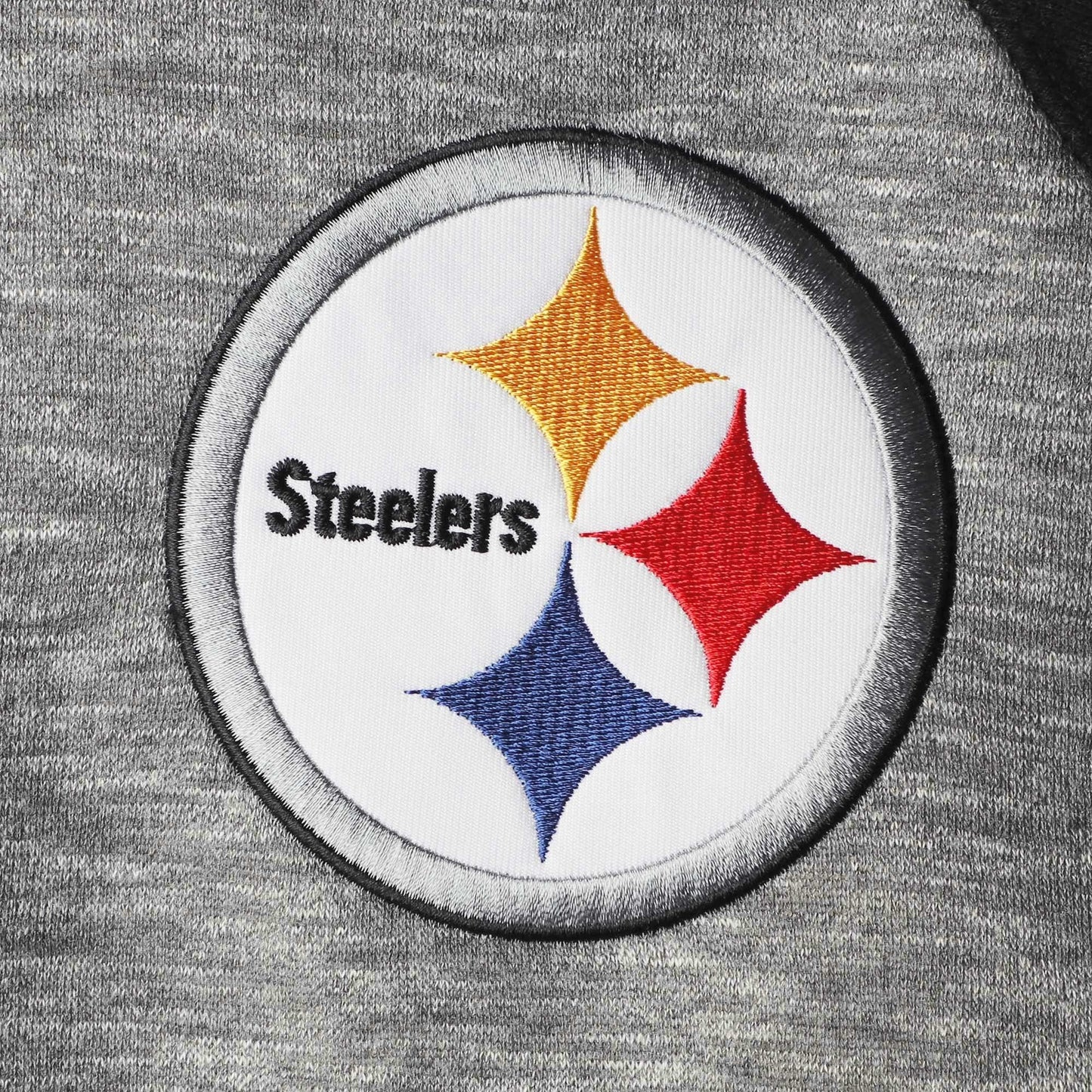 Pittsburgh Steelers Heathered Gray/Black Turning Point Hooded Jacket by G-III