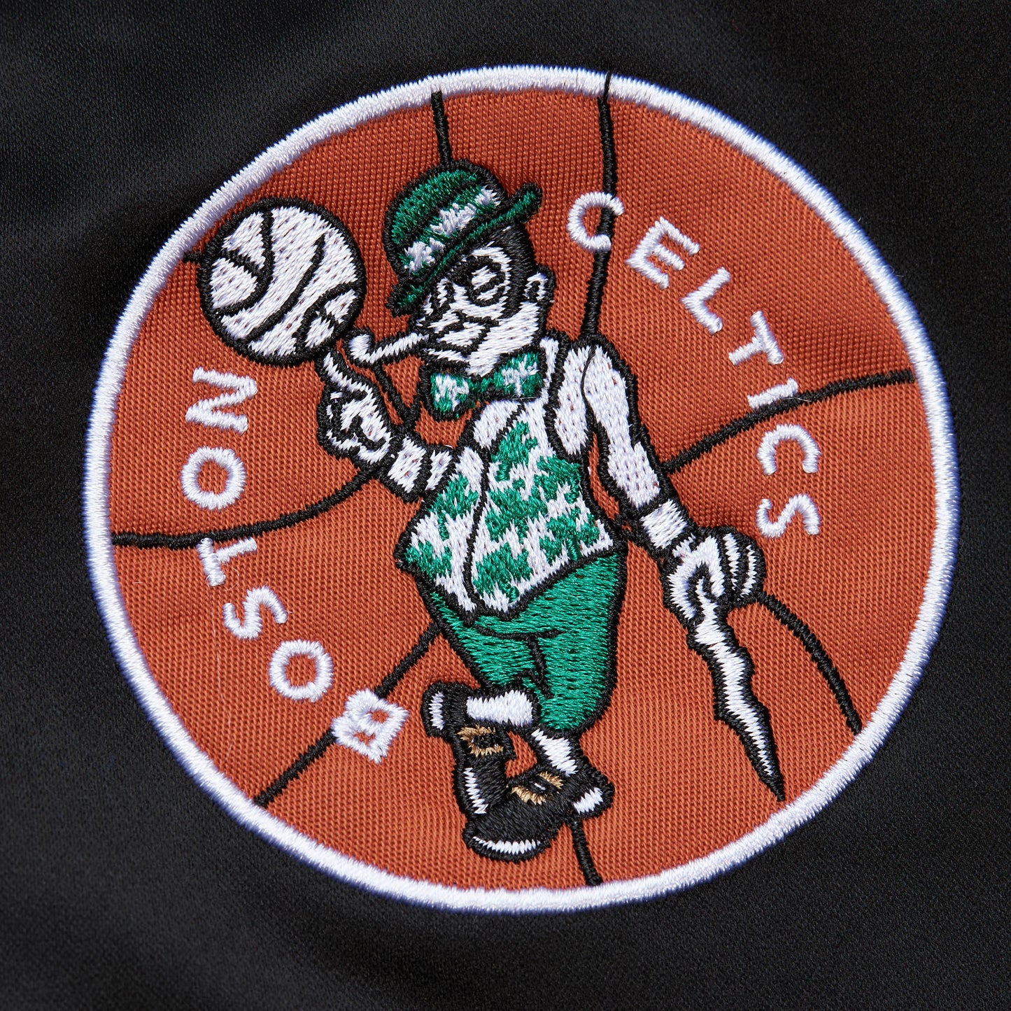 Boston Celtics Mitchell & Ness Light Weight Satin Jacket - Black