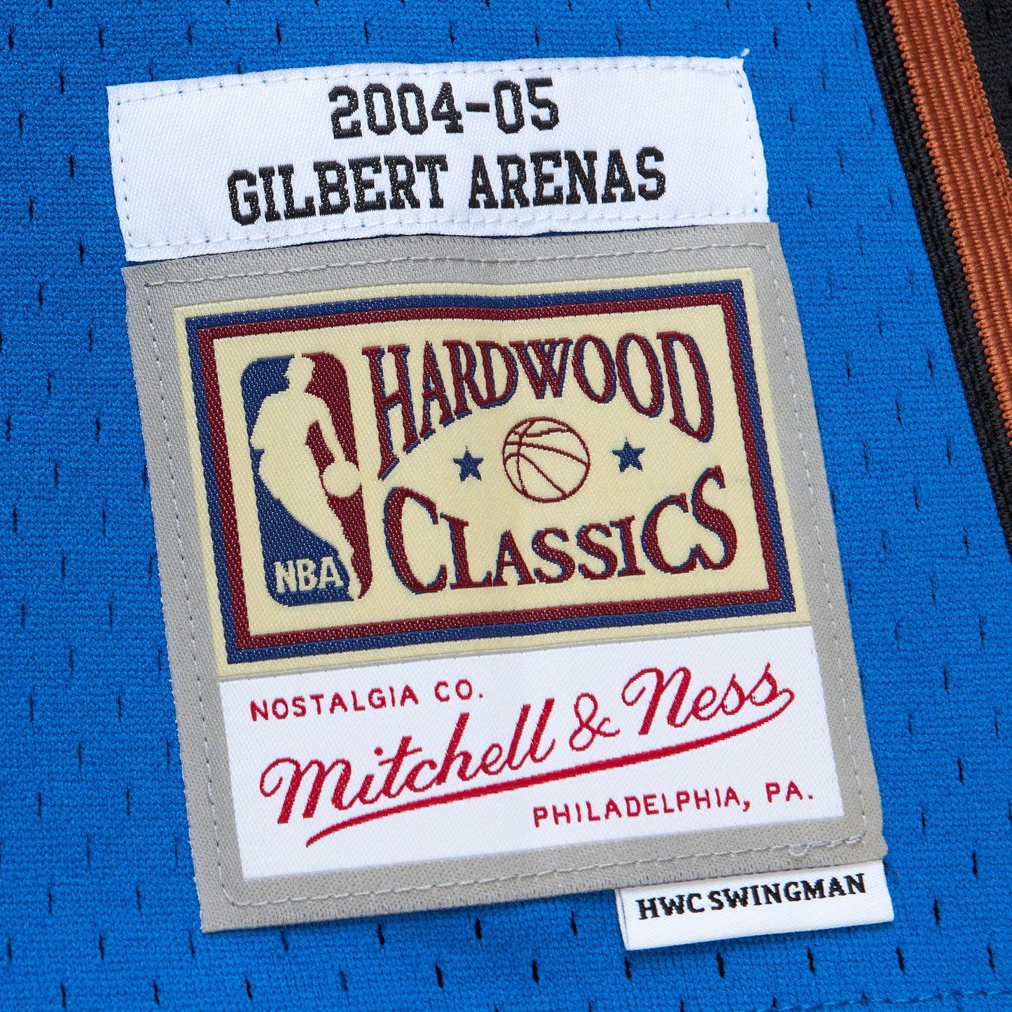 Washington Wizards Mitchell & Ness #0 Gilbert Arenas 2004 Hardwood Classics Swingman Jersey