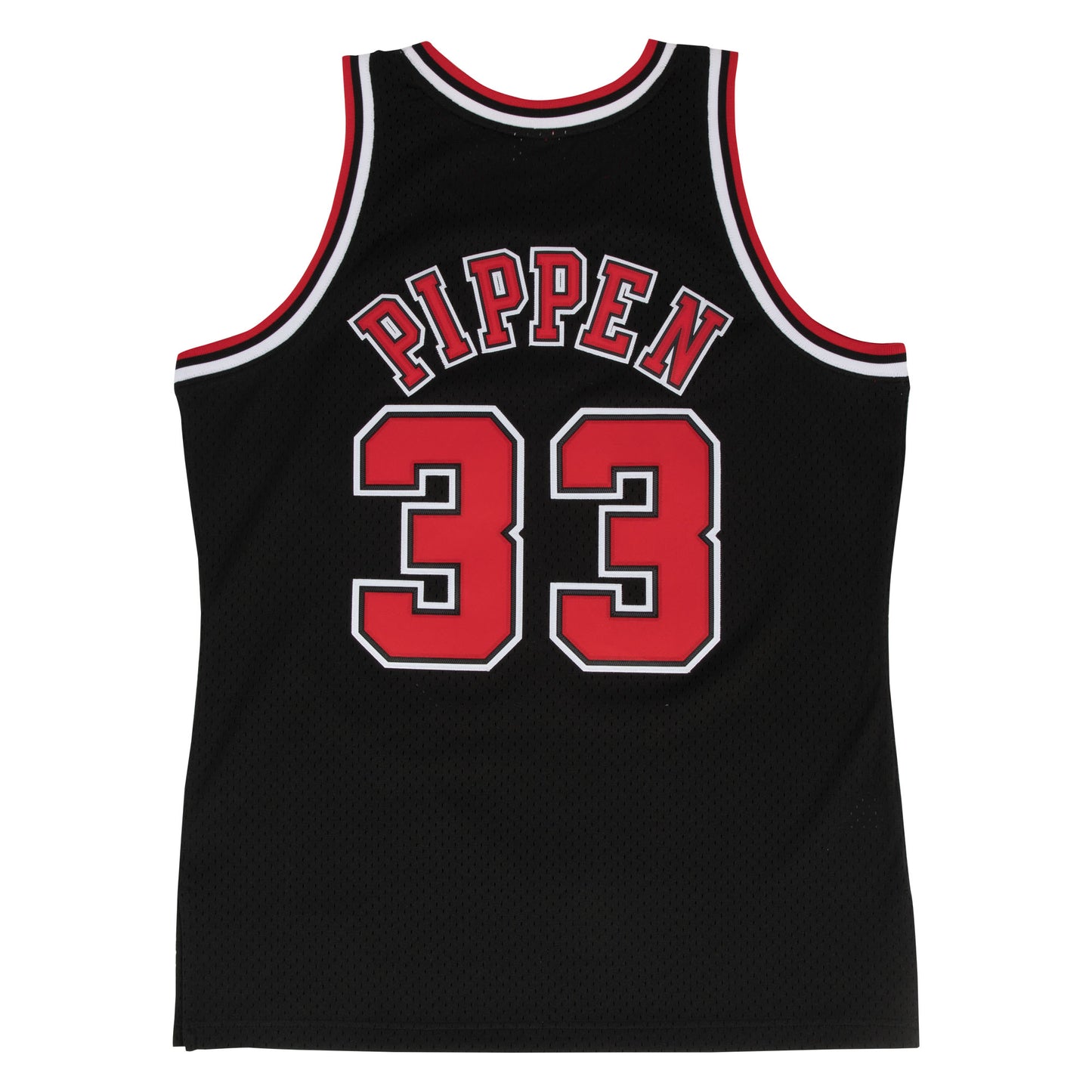Chicago Bulls Mitchell & Ness #33 Scottie Pippen Black 1997-98 Hardwood Classics Swingman Jersey