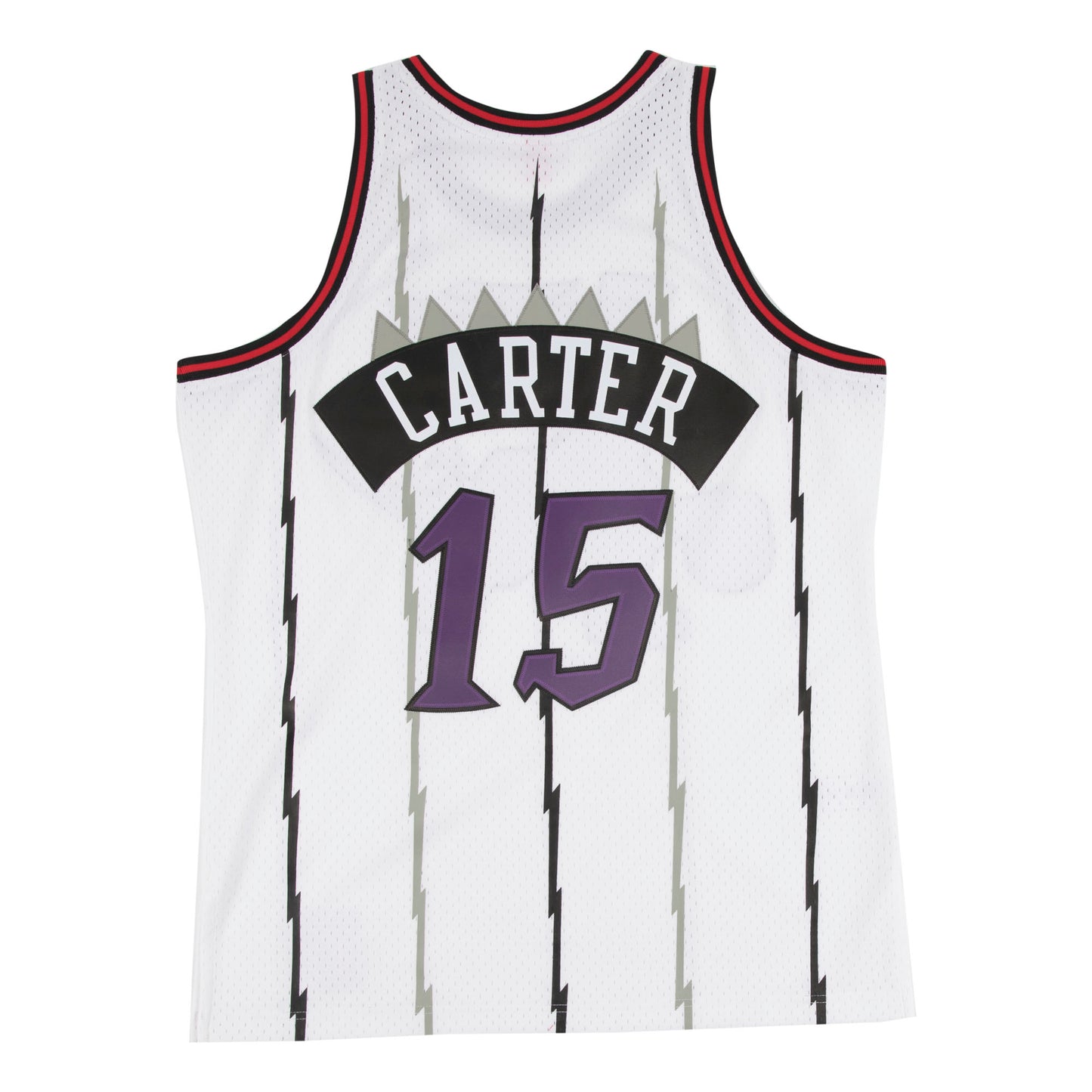 Toronto Raptors Mitchell & Ness # 15 Vince Carter White 1998-99 Hardwood Classic Swingman Jersey