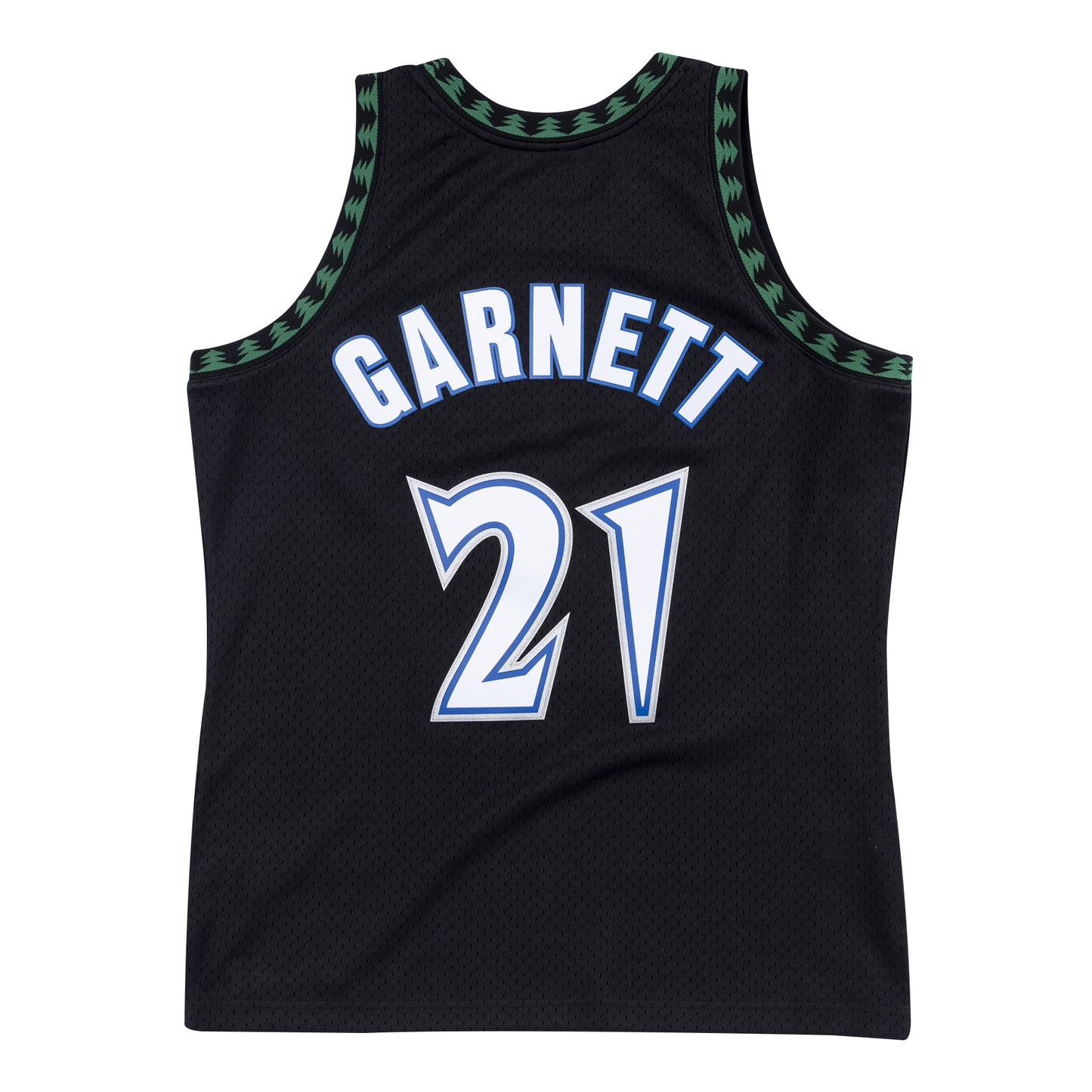 Minnesota Timberwolves Mitchell & Ness # 21 Kevin Garnett Alternate Black 1997-98 Hardwood Classics Swingman Jersey