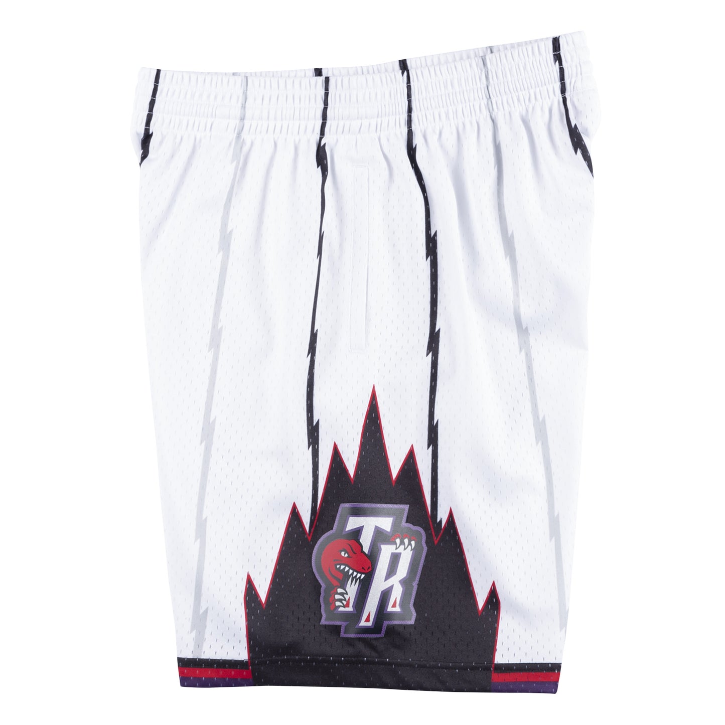 Toronto Raptors Mitchell & Ness Hardwood Classics 1998-99 Logo Swingman Shorts - White