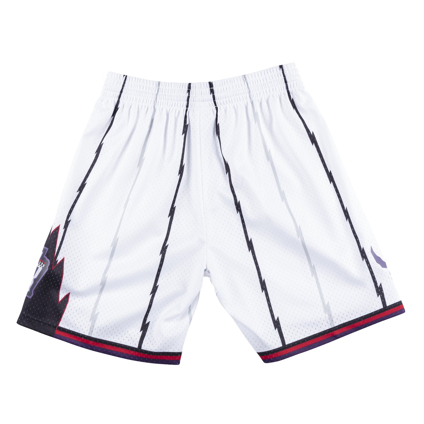 Toronto Raptors Mitchell & Ness Hardwood Classics 1998-99 Logo Swingman Shorts - White