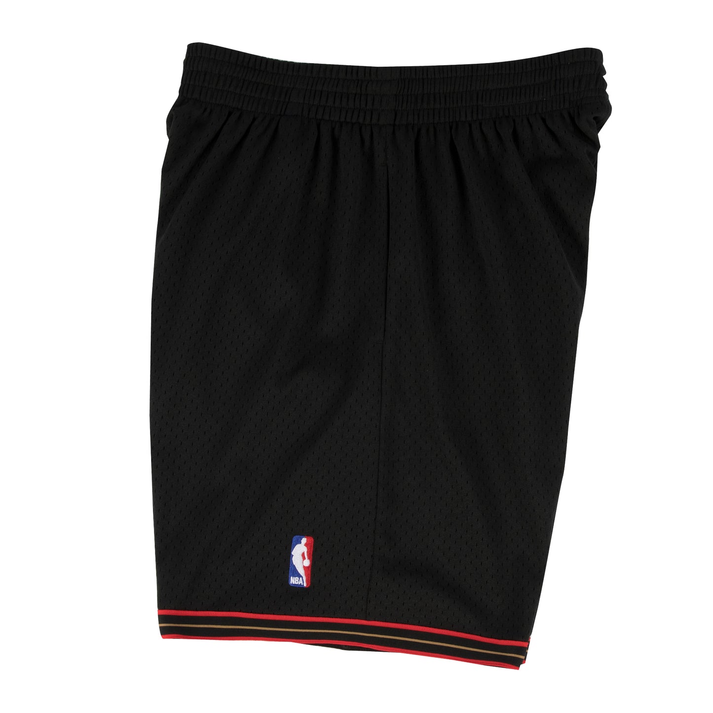 Philadelphia 76ers Mitchell & Ness Hardwood Classics Road 2000-01 Logo Swingman Shorts - Black