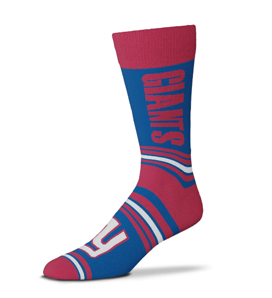 New York Giants For Bare Feet Go Team Socks OSFM
