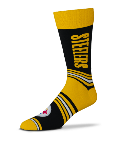Pittsburgh Steelers For Bare Feet Go Team Socks OSFM