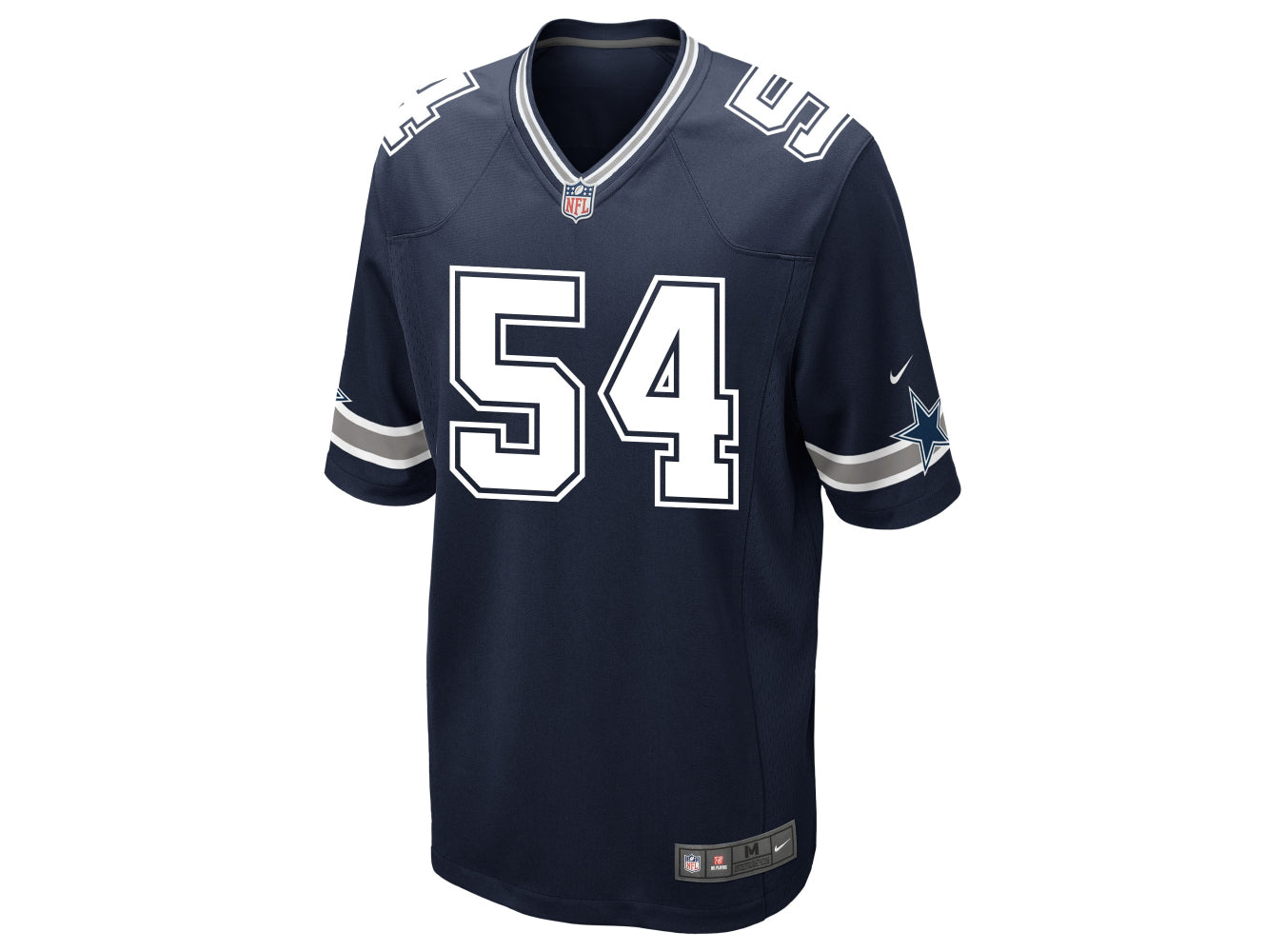 Dallas Cowboys #54 Jaylon Smith Nike Navy Game Replica Jersey