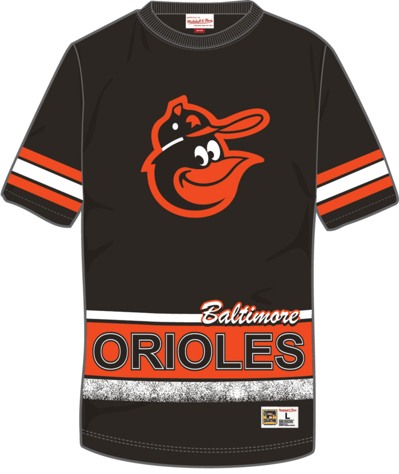 Baltimore Orioles Mitchell & Ness Fashion Oversized T-Shirt