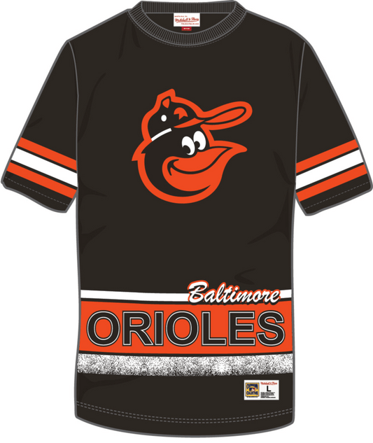 Baltimore Orioles Mitchell & Ness Fashion Oversized T-Shirt