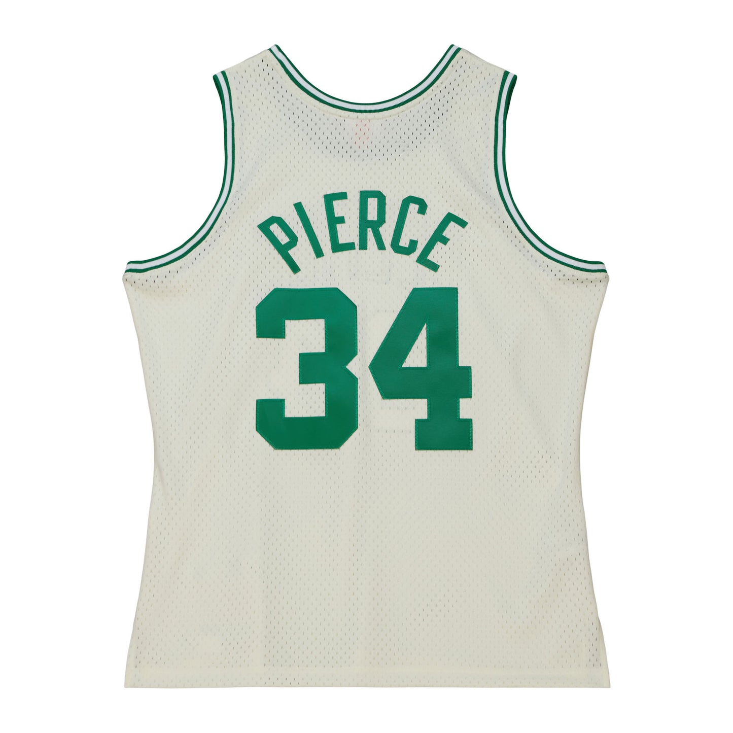 Boston Celtics Mitchell & Ness #34 Paul Pierce Cream 2007-08 Hardwood Classic Swingman Jersey