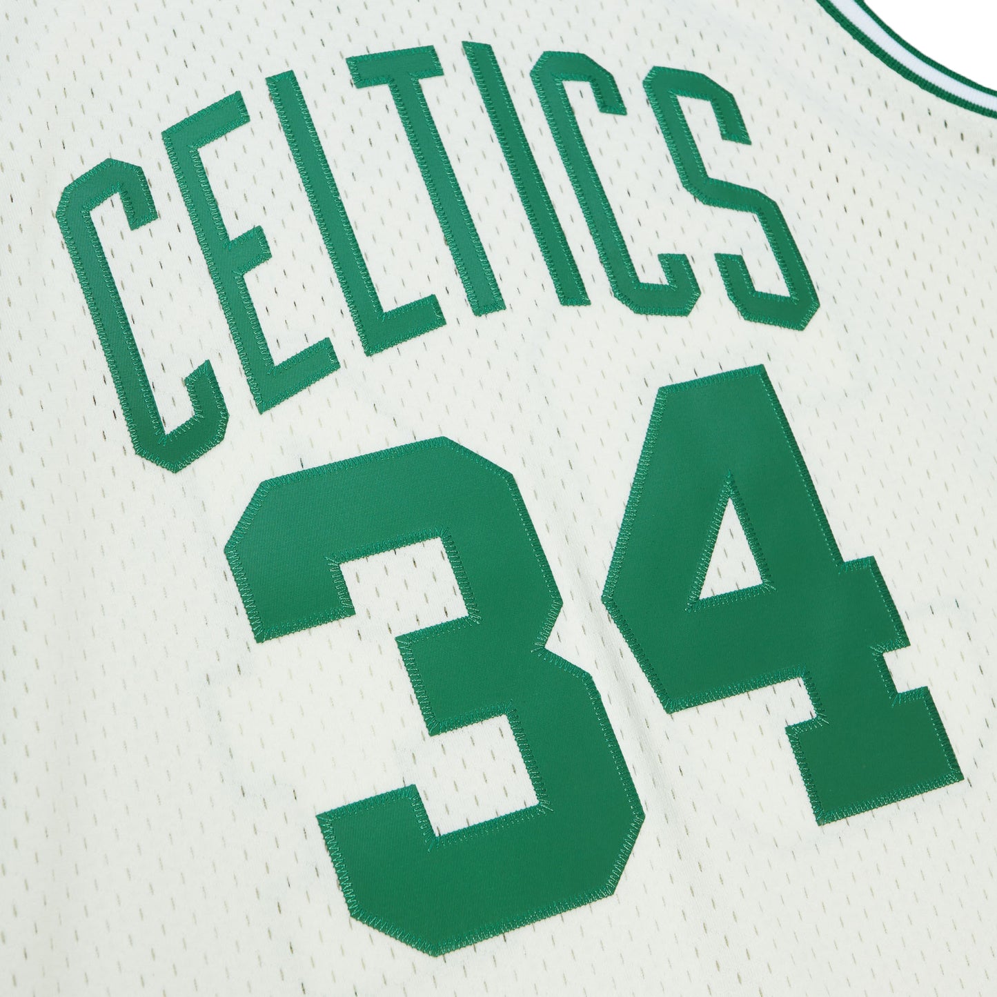 Boston Celtics Mitchell & Ness #34 Paul Pierce Cream 2007-08 Hardwood Classic Swingman Jersey