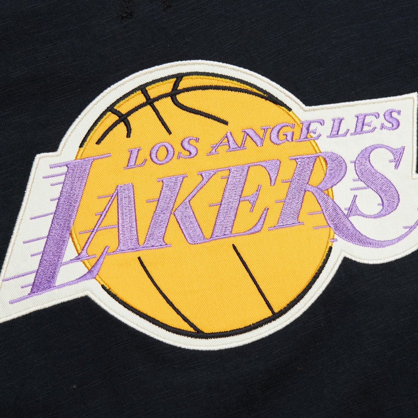 Los Angeles Lakers Mitchell & Ness Legendary Vintage Slub Hoodie