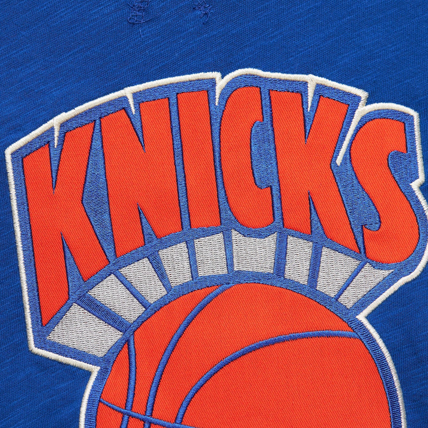 New York Knicks Mitchell & Ness Legendary Vintage Slub Hoodie