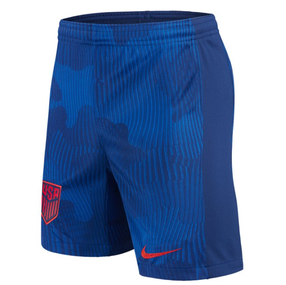 USA Nike Away Stadium Performance Shorts- Blue