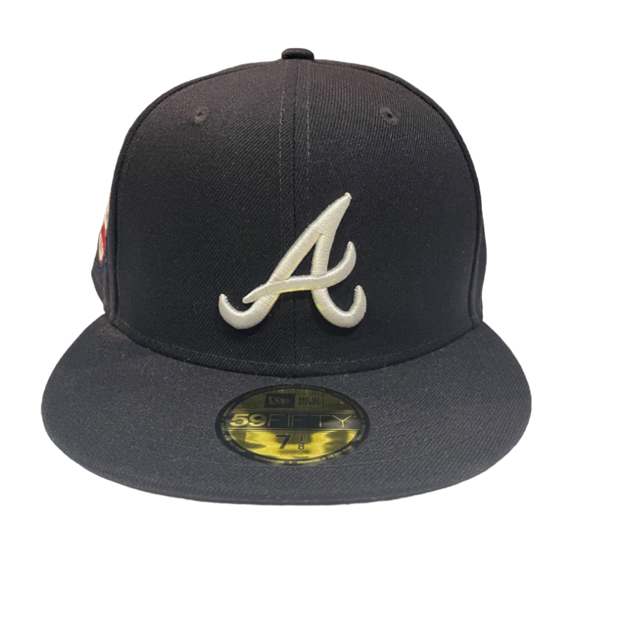 Atlanta Braves New Era City Side Patch 59fifty Fitted Hat
