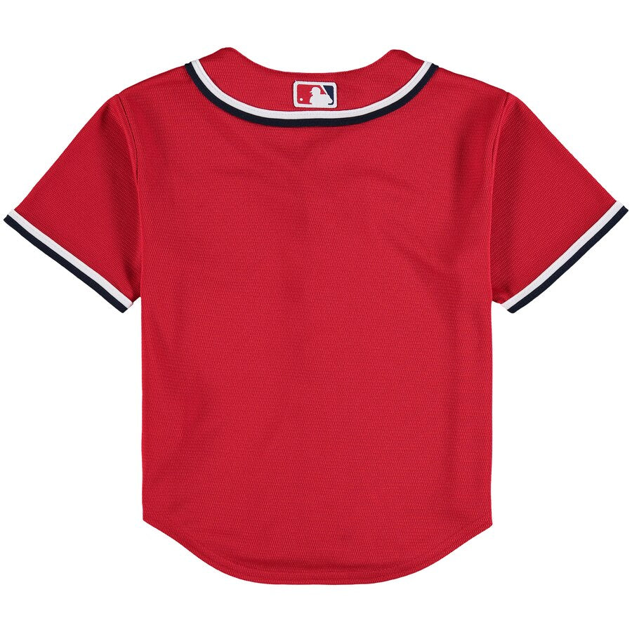 Washington Nationals Majestic Preschool Red Official Cool Base Team Jersey