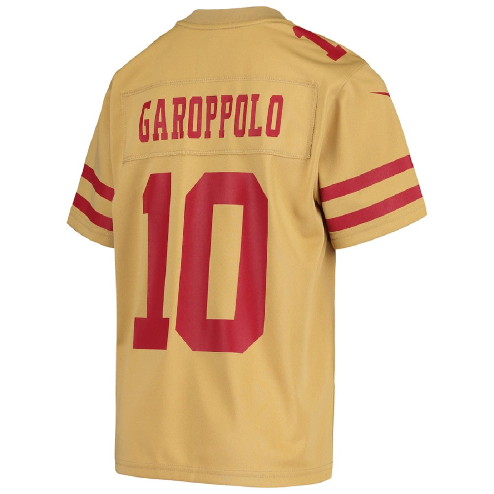 San Francisco 49ers Nike # 10 Jimmy Garoppolo Game Jersey- Gold