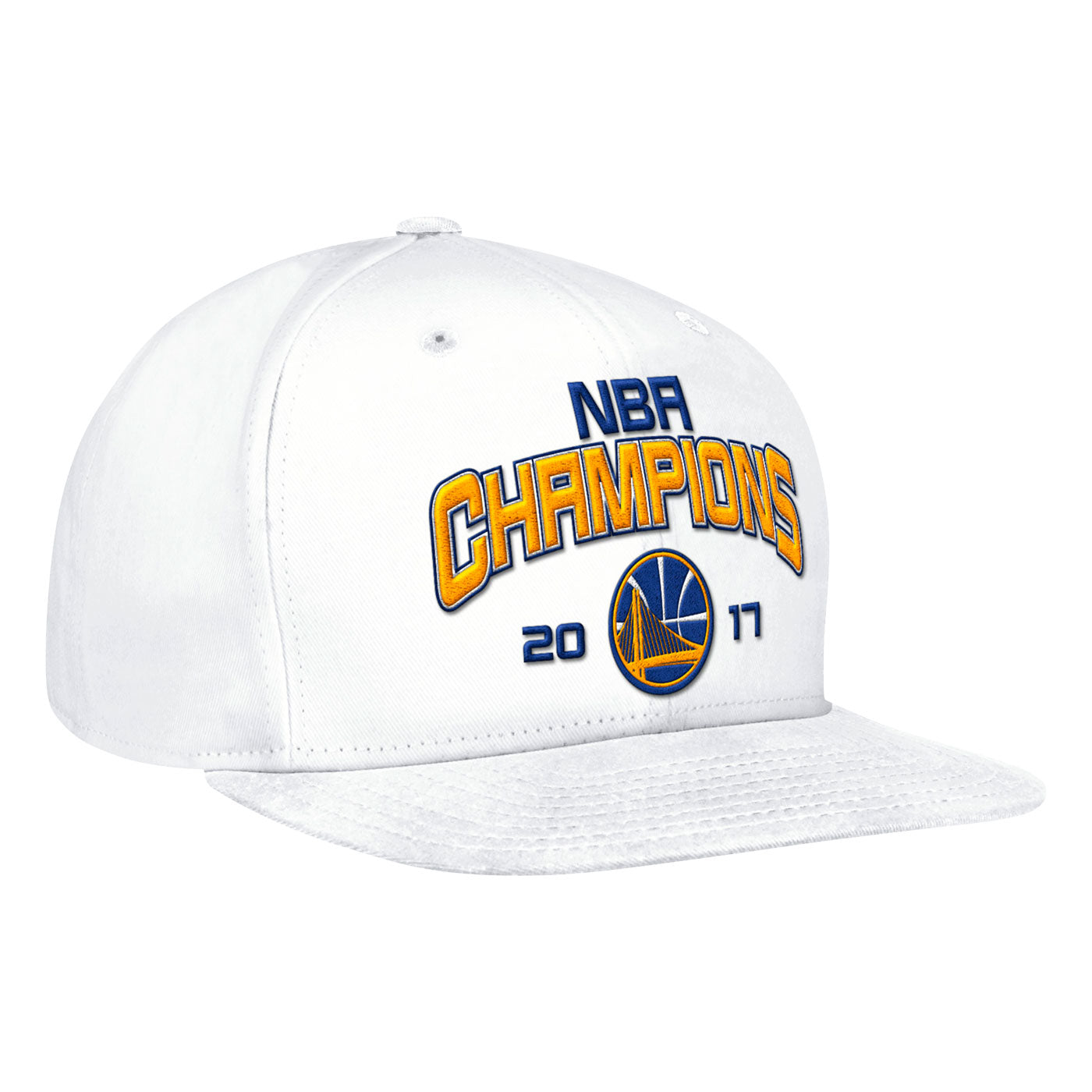 Golden State Warriors adidas 2017 NBA Finals Champions Snap Back - White