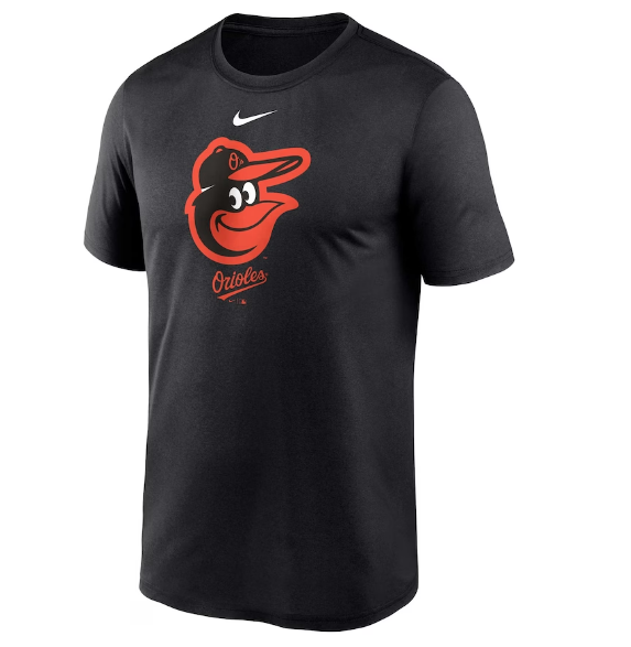 Baltimore Orioles Nike Team Arched Lockup Legend Performance T-Shirt Black