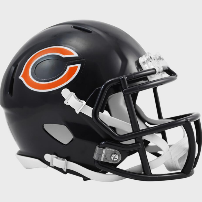 Chicago Bears Mini Replica Helmets - Blue