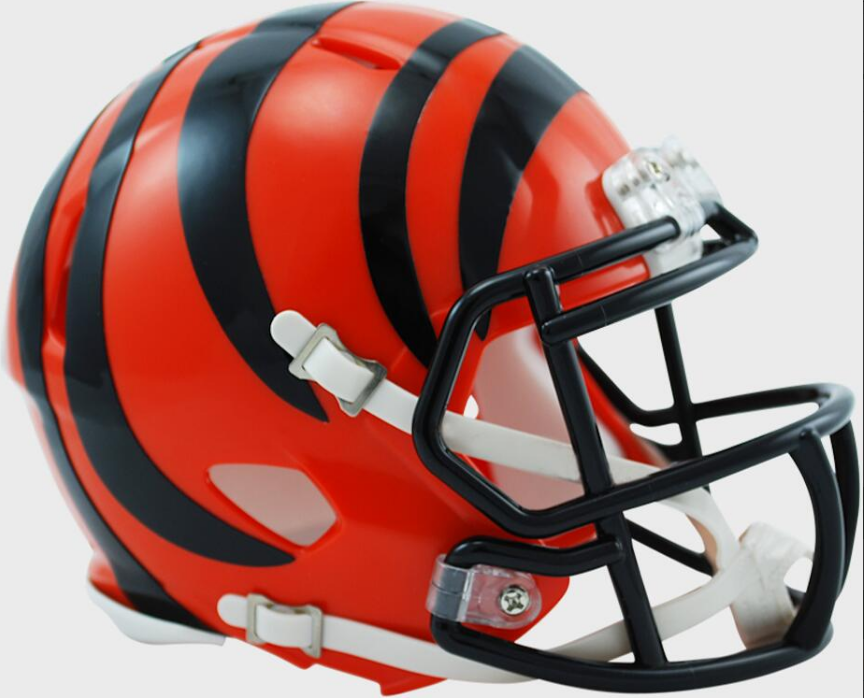 Cincinnati Bengals Riddell Orange Mini Speed Replica Helmet