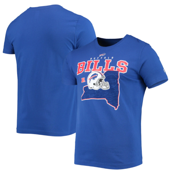 Buffalo Bills New Era State Pride T-Shirt - Blue