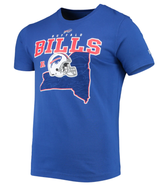 Buffalo Bills New Era State Pride T-Shirt - Blue