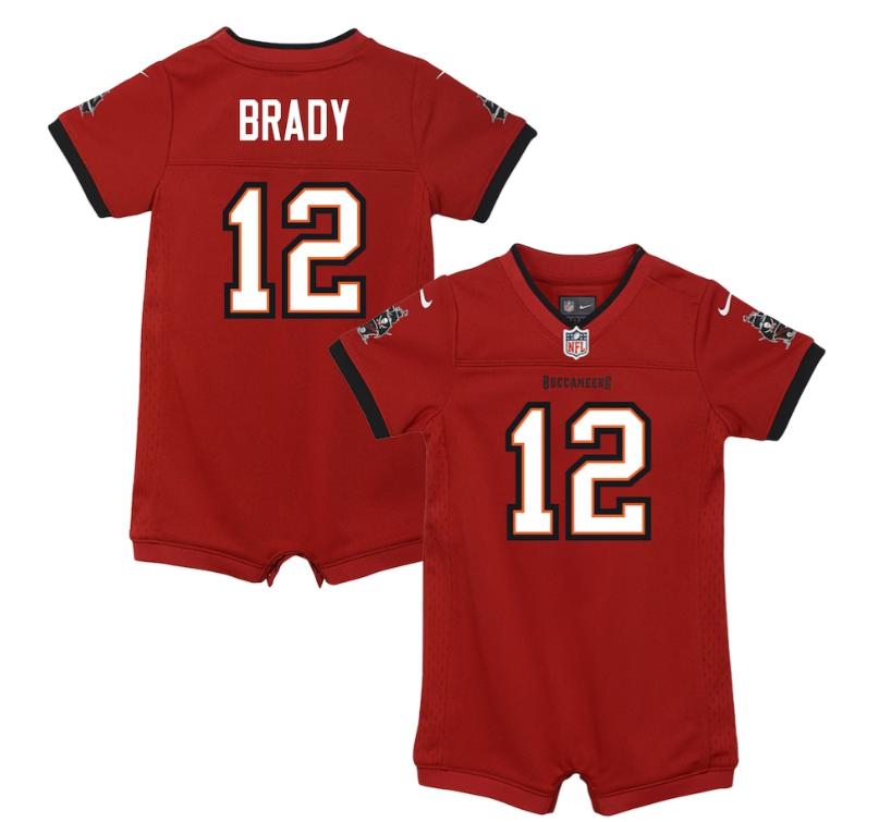 Tampa Bay Buccaneers Nike #12 Tom Brady Infant Jersey Romper