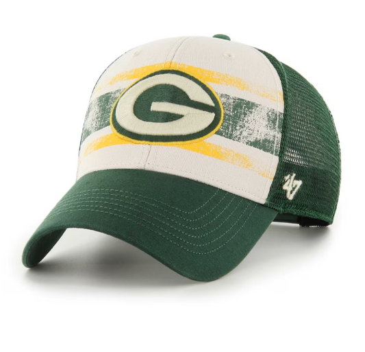 Green Bay Packers '47 Breakout MVP Trucker Adjustable Hat Cream