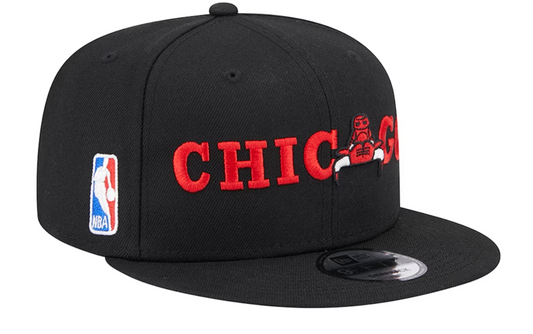 Chicago Bulls New Era Logo Blend 9Fifty Hat