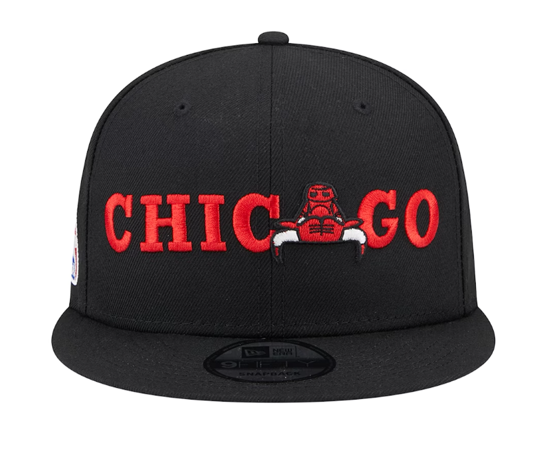 Chicago Bulls New Era Logo Blend 9Fifty Hat
