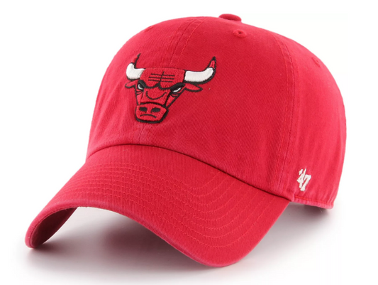 Chicago Bulls '47 Band Red Clean Up Hat