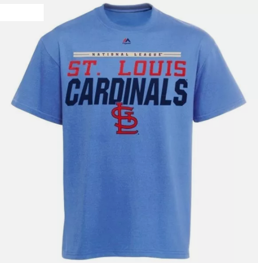 St. Louis Cardinals Majestic Call The Bullpen T-Shirt - Blue