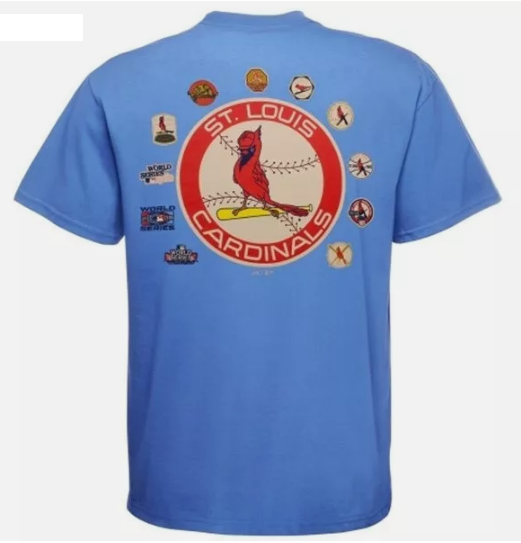 St. Louis Cardinals Majestic Call The Bullpen T-Shirt - Blue