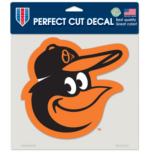 Baltimore Orioles Wincraft Perfect Cut Color Decal 8"X8"