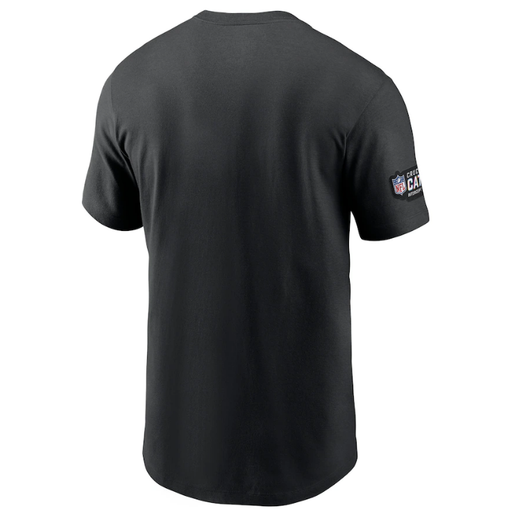 Dallas Cowboys Nike 2023 Men's Crucial Catch Team Sideline T-Shirt - Black