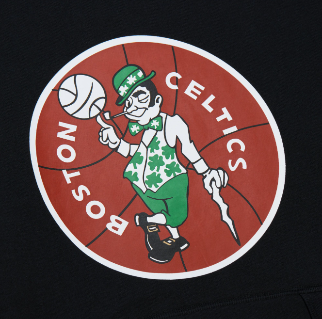Boston Celtics Mitchell & Ness Game Time Vintage Hoodie