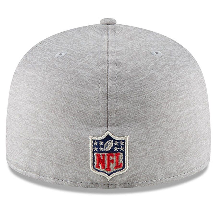 Kansas City Chiefs New Era NFL Sideline Road Official 59FIFTY Fitted Hat - Gray