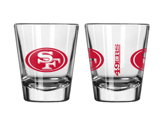 San Francisco 49ers Boelter 6oz Game Day Shot Glass
