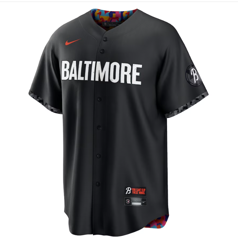 Baltimore Orioles Nike Black City Connect Replica Mens Jersey