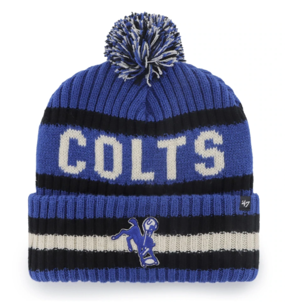 Indianapolis Colts '47 Brand Team Legacy Bering Knit Hat
