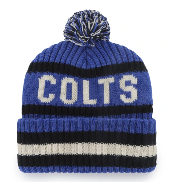 Indianapolis Colts '47 Brand Team Legacy Bering Knit Hat