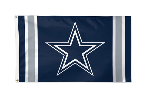Dallas Cowboys Wincraft Stripes Deluxe 3X5 Flag