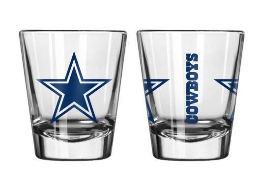 Dallas Cowboys 2 oz Game Day Shot Glass