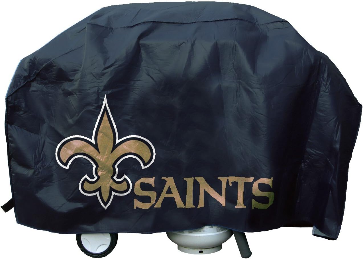 New Orleans Saints Rico Deluxe Grill Cover- Black
