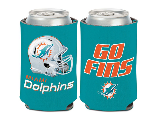Miami Dolphins Team Slogan Can Cooler